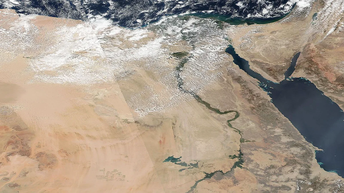 مصر وشرق المتوسط تحت غطاء من السحب