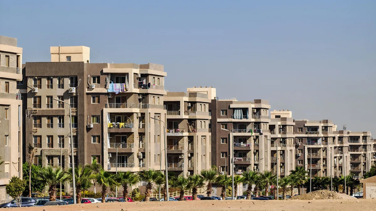 مجمع مبان سكنية في حدائق أكتوبر بالجيزة